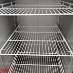 40007 Congelatore in acciaio inossidabile, capacita 610 litri, GN2/1