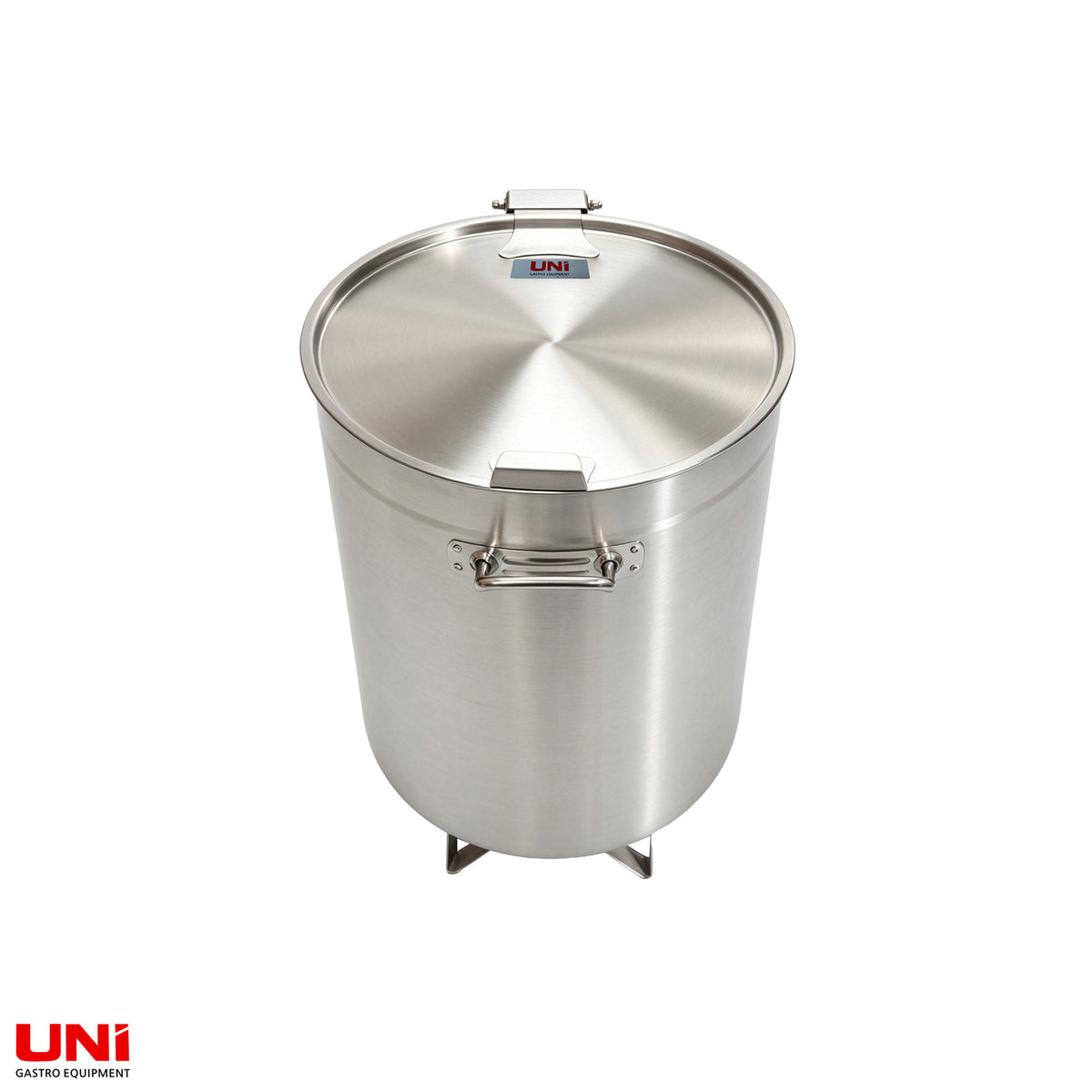 40411 Pattumiera in acciaio inox, 95L, con pedale