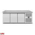 40026 Tavolo congelatore 3 porte, convezione, 180x70