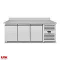 40035 Banco refrigerato 3 porte con alzatina, convezione, 180x70
