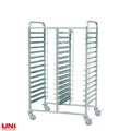 41096 Carrello portavassoi, 30x GN1/1